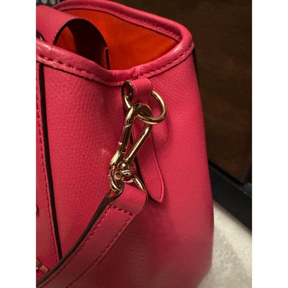 Excellent condition Coach Tea Rose pink satchel Applique - Picture 9 of 10